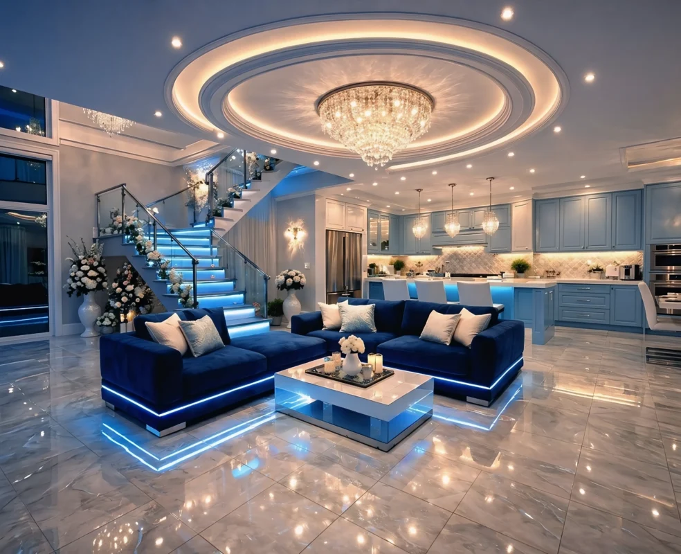luxury furnishing livingroom
